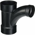 Thrifco Plumbing 4 Inch X 4 Inch X 3 Inch ABS Reducing Combination Wye 6794338